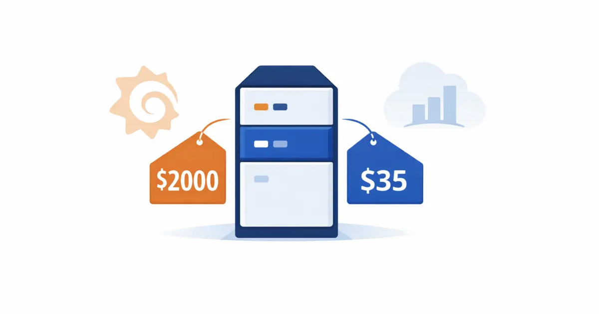 $2,000/Year Grafana Tax: A Real Story About Observability Costs on AWS